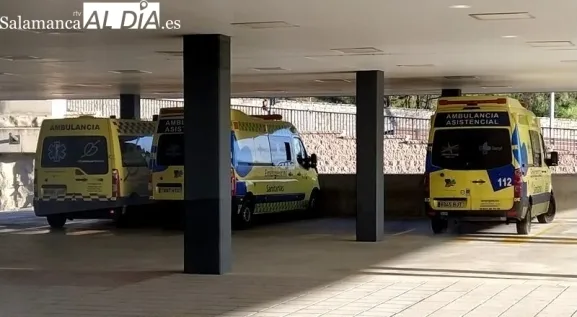 El herido no fue finalmente trasladado en ambulancia al hospital