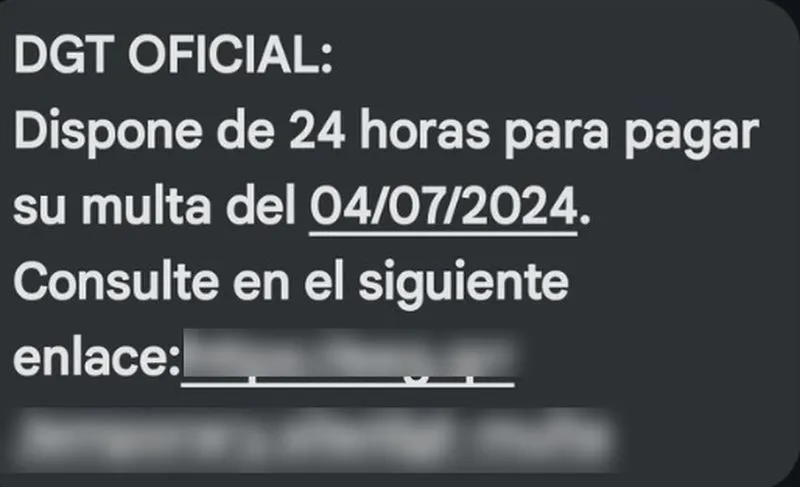 Foto 2 - Cuidado con este mensaje de la DGT