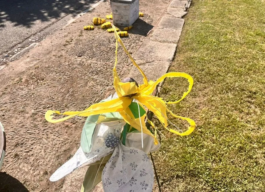 Foto 2 - Destrozan buena parte de la decoraci&oacute;n callejera del Arrabal de San Sebasti&aacute;n