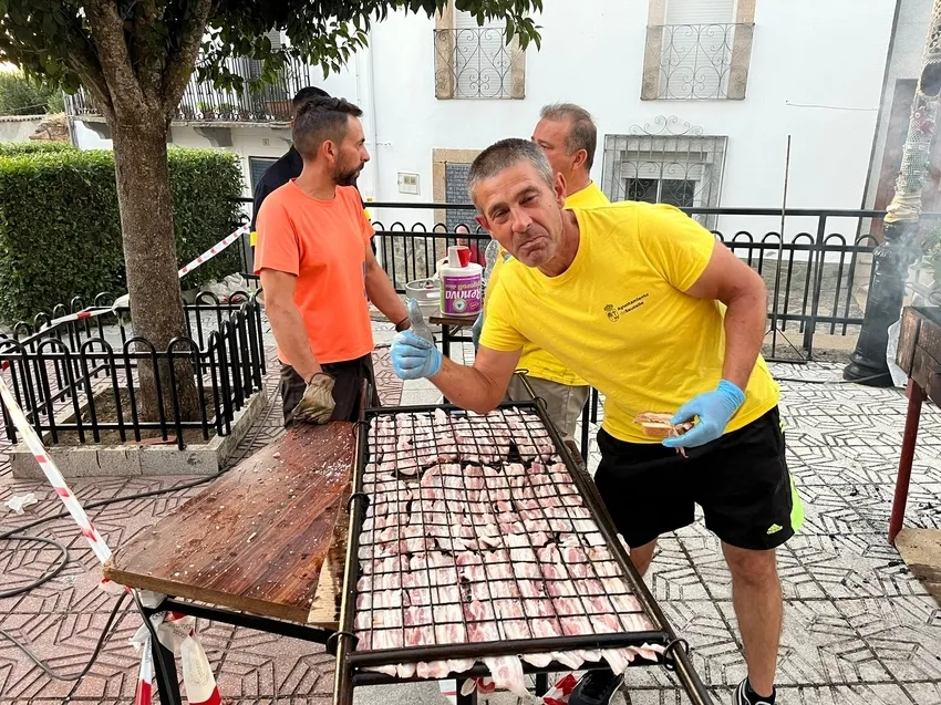 Pancetada para reponer fuerzas en Saucelle