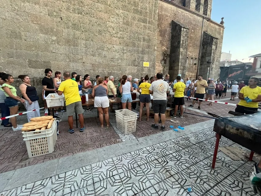 Pancetada para reponer fuerzas en Saucelle