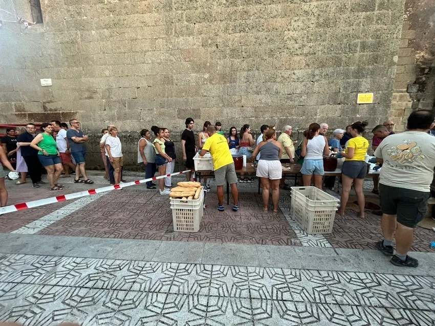 Pancetada para reponer fuerzas en Saucelle
