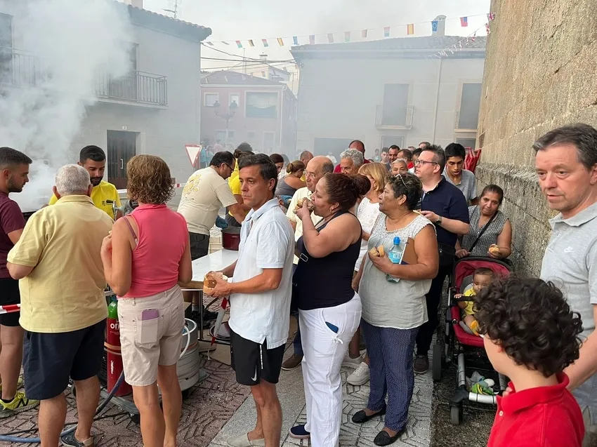 Pancetada para reponer fuerzas en Saucelle