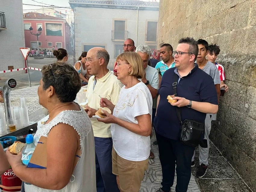 Pancetada para reponer fuerzas en Saucelle