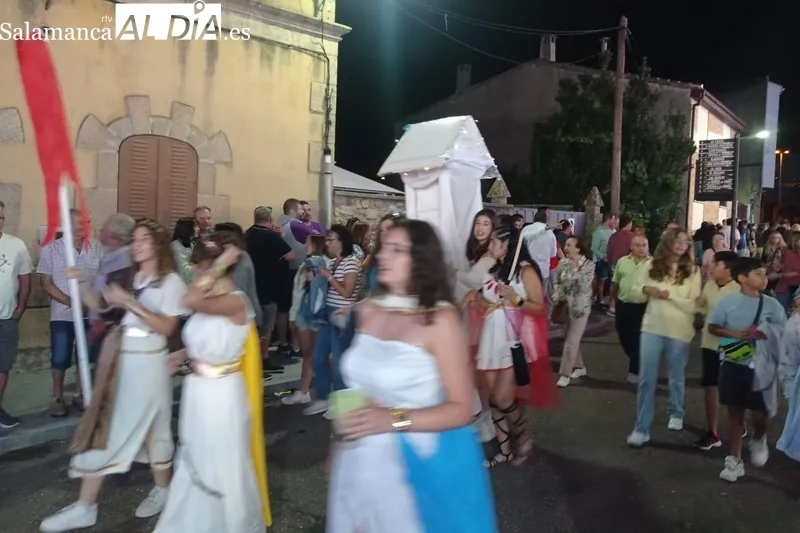 Desfile de carrozas de Aldeadávila