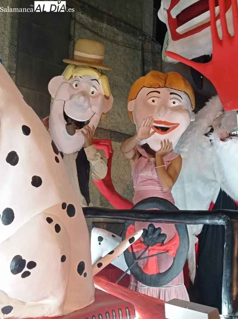 Desfile de carrozas de Aldeadávila