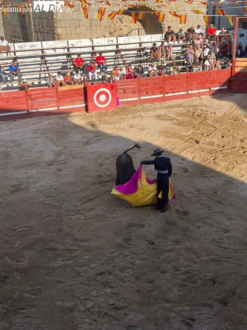 Festival taurino en Villavieja a beneficio de la residencia de mayores Fundación Virgen de los Caballeros