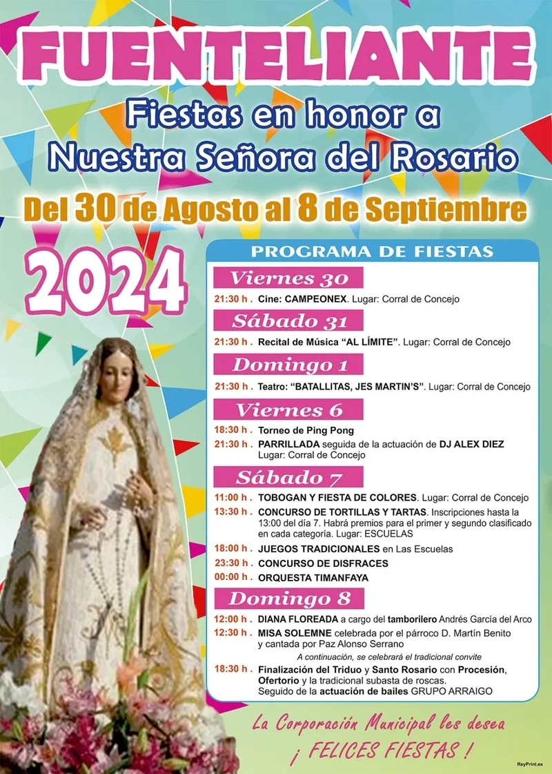 Foto 2 - Fuenteliante se prepara para celebrar las fiestas en honor a la Virgen del Rosario