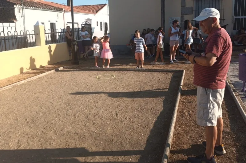 Campeonato de petanca en Bañobárez