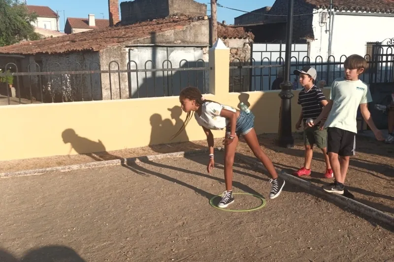 Campeonato de petanca en Bañobárez