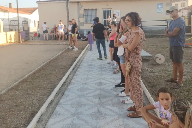 Campeonato de petanca en Bañobárez