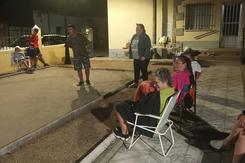 Campeonato de petanca en Bañobárez