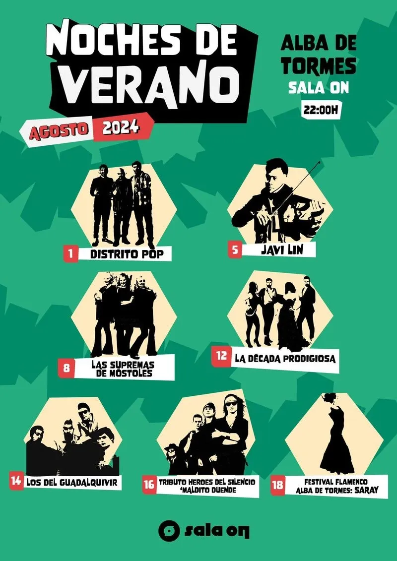 Foto 3 - Noches de Verano llega a &lsquo;Sala On&rsquo; con seis conciertos en agosto