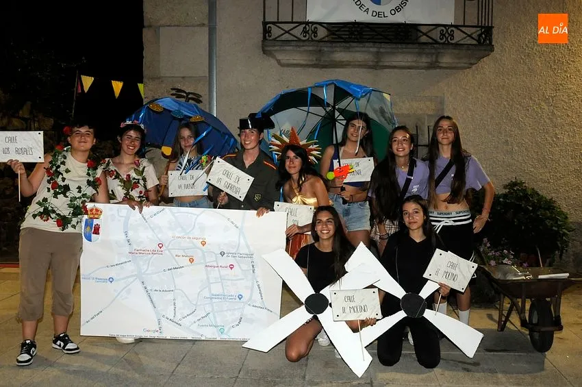 Desfile de disfraces en Aldea del Obispo / Fotos: Adrián M.Pastor
