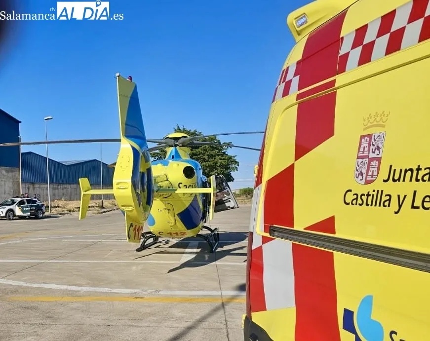 Foto 2 - Trasladada en helic&oacute;ptero y en estado muy grave una mujer tras un atropello en la Calle Carmen