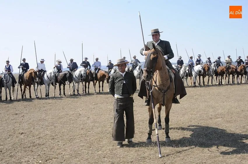 Foto 7 - Joao Augusto Moura y Diego D&iacute;az B&eacute;jar ganan en el desempate el Concurso de Faenas y Doma de Campo