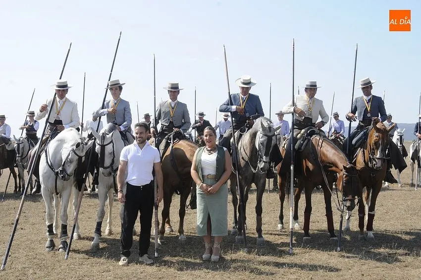 Foto 6 - Joao Augusto Moura y Diego D&iacute;az B&eacute;jar ganan en el desempate el Concurso de Faenas y Doma de Campo