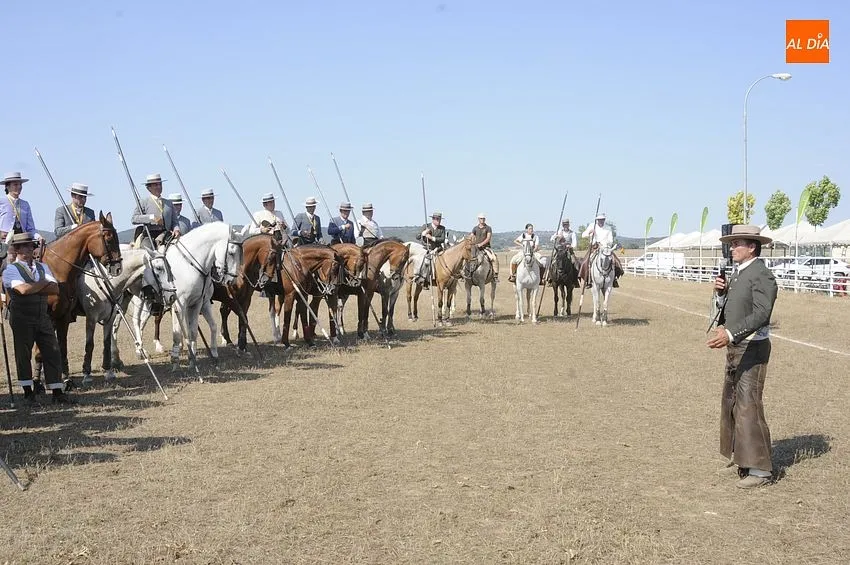 Foto 3 - Joao Augusto Moura y Diego D&iacute;az B&eacute;jar ganan en el desempate el Concurso de Faenas y Doma de Campo