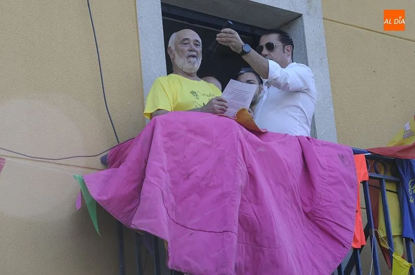 Las peñas fueron las protagonistas en el pregón de fiestas/ Fotos: Adrián M.Pastor