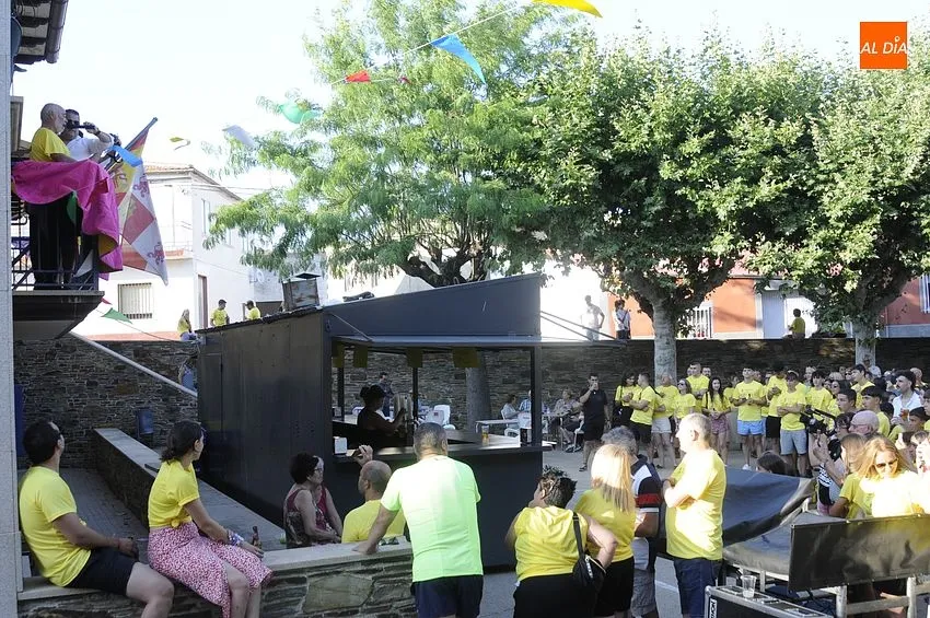 Las peñas fueron las protagonistas en el pregón de fiestas/ Fotos: Adrián M.Pastor