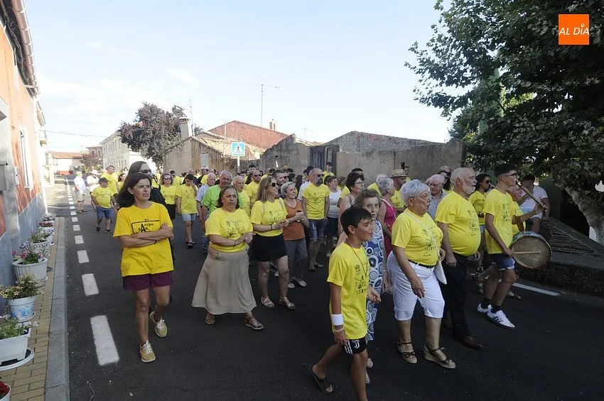Las peñas fueron las protagonistas en el pregón de fiestas/ Fotos: Adrián M.Pastor