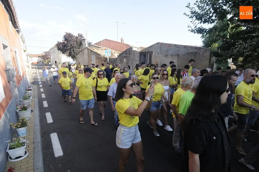 Las peñas fueron las protagonistas en el pregón de fiestas/ Fotos: Adrián M.Pastor
