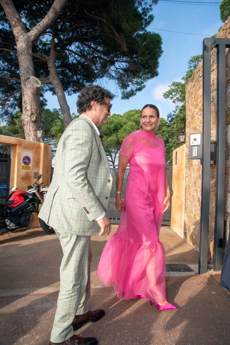 INVITADOS EN LA BODA DE JORDI CRUZ Y REBECCA LIMA - EUROPA PRESS TV