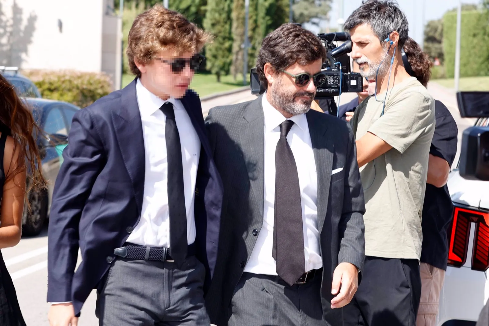 Han sido incontables los rostros conocidos que han acudido al tanatorio de Caritina Goyanes en Madrid - EUROPA PRESS