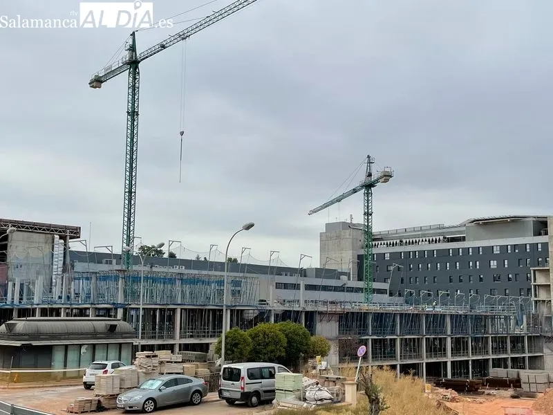 Foto 6 - Avanzan las obras en el edificio de consultas del Hospital de Salamanca