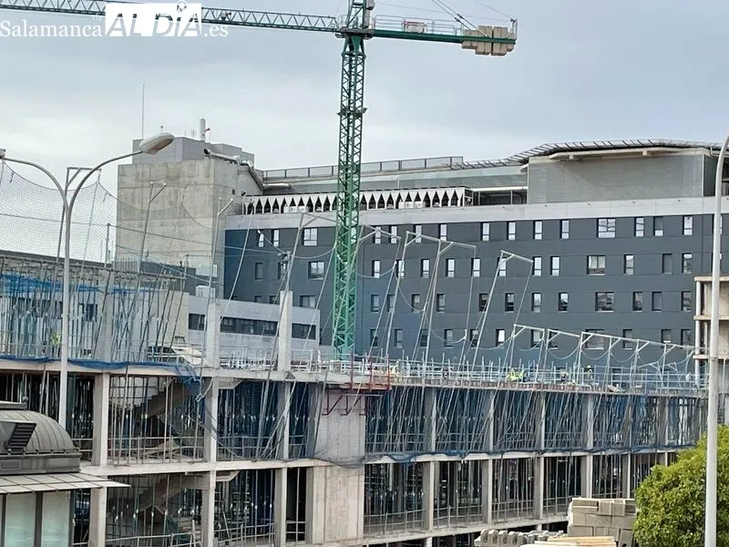 Foto 5 - Avanzan las obras en el edificio de consultas del Hospital de Salamanca