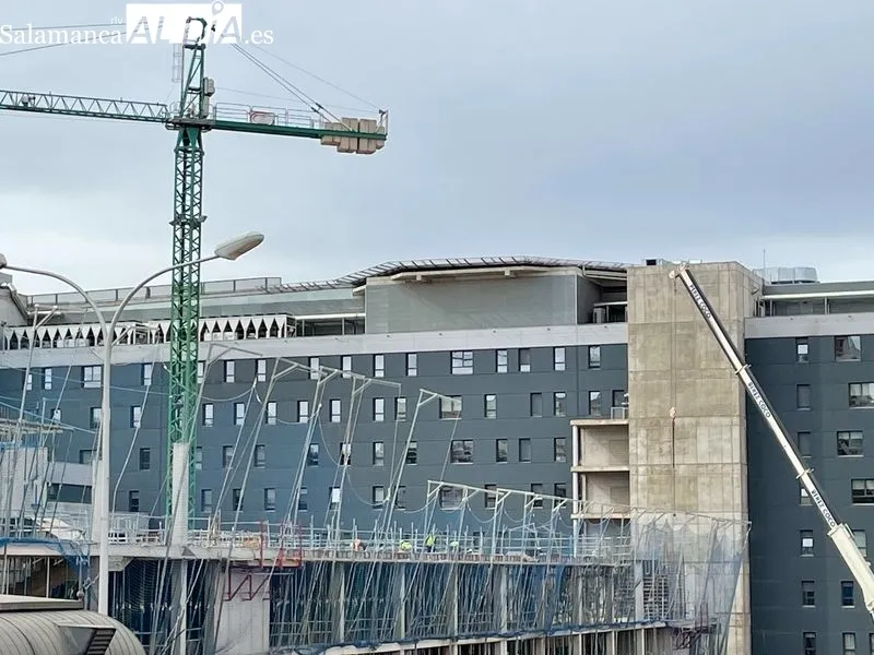 Foto 4 - Avanzan las obras en el edificio de consultas del Hospital de Salamanca