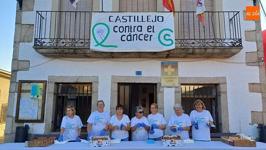 Marcha contra el Cáncer en Aldea del Obispo/ Fotos: Juan Martín
