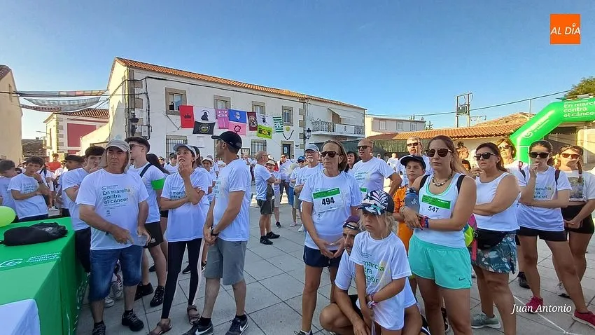 Marcha contra el Cáncer en Aldea del Obispo/ Fotos: Juan Martín