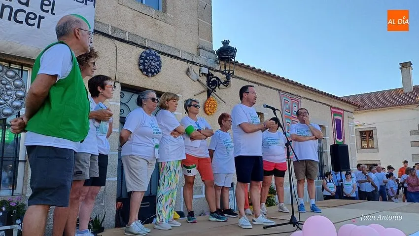 Marcha contra el Cáncer en Aldea del Obispo/ Fotos: Juan Martín