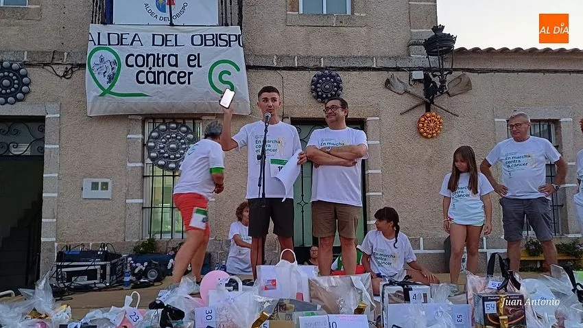 Marcha contra el Cáncer en Aldea del Obispo/ Fotos: Juan Martín