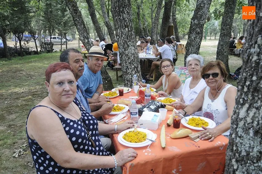 Paella popular fiestas de Agallas/ Fotos: Adrián M.Pastor