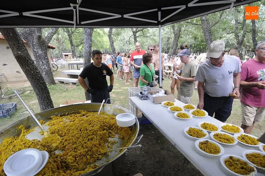 Paella popular fiestas de Agallas/ Fotos: Adrián M.Pastor