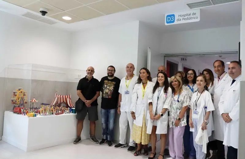 Mundos de Playmovil, la exposición que ha llegado a Pediatría del Hospital de Salamanca 