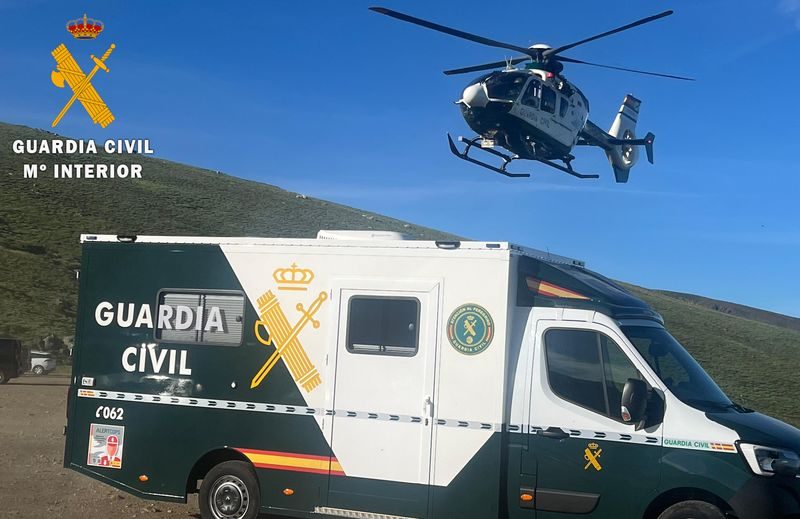 Rescatado un varón perdido en la Sierra de Béjar el pasado sábado