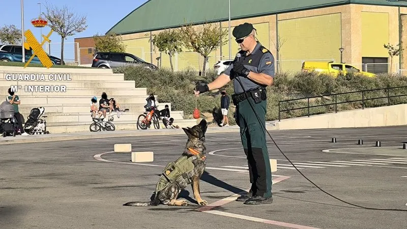 Exhibición Canina de la Guardia Civil en Carbajosa
