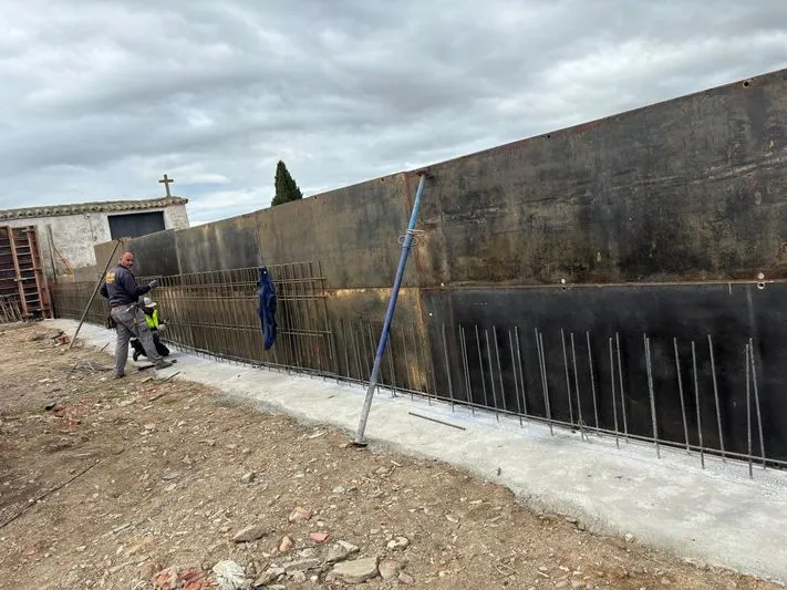 Foto 4 - Finalizan las obras de ampliaci&oacute;n del cementerio municipal de Alba de Tormes