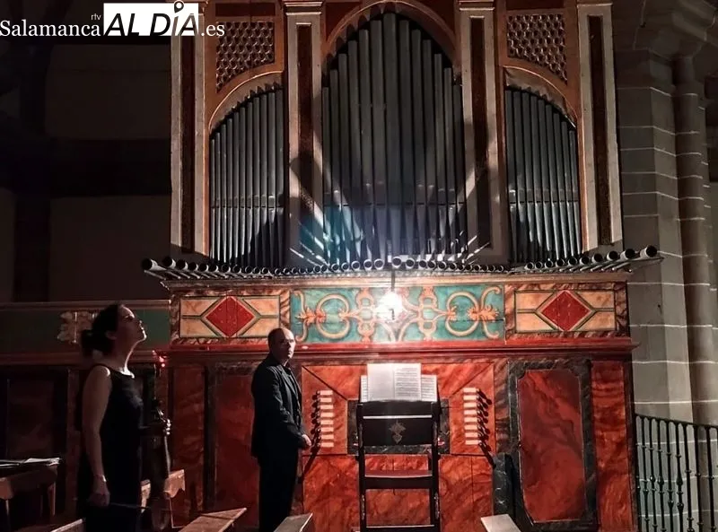 La iglesia de Nuestra Señora de la Asunción fue escenario del homenaje y del concierto