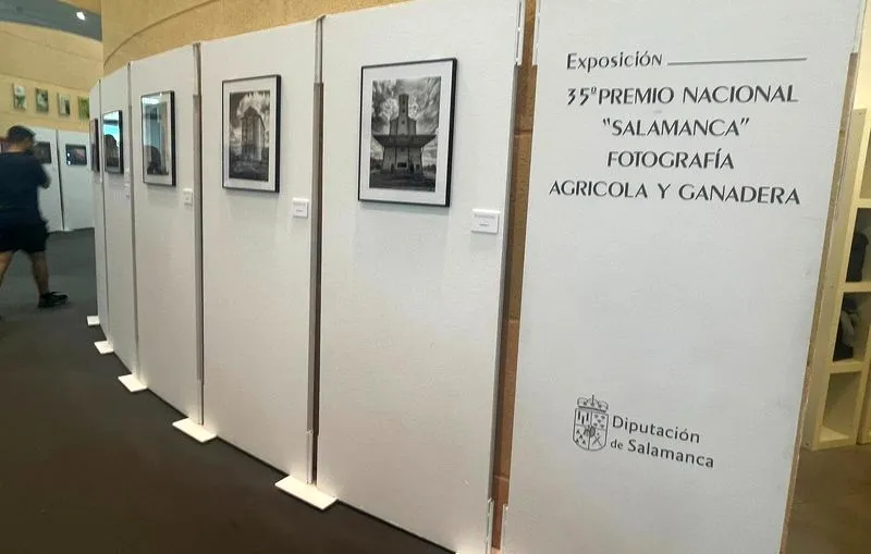 Exposición del 35 Premio Nacional “Salamanca” de Fotografía Agrícola y Ganadera en Salamaq. Foto Salamaq