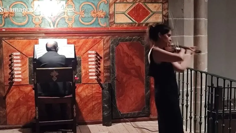La iglesia de Nuestra Señora de la Asunción fue escenario del homenaje y del concierto