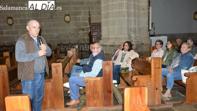 La iglesia de Nuestra Señora de la Asunción fue escenario del homenaje y del concierto