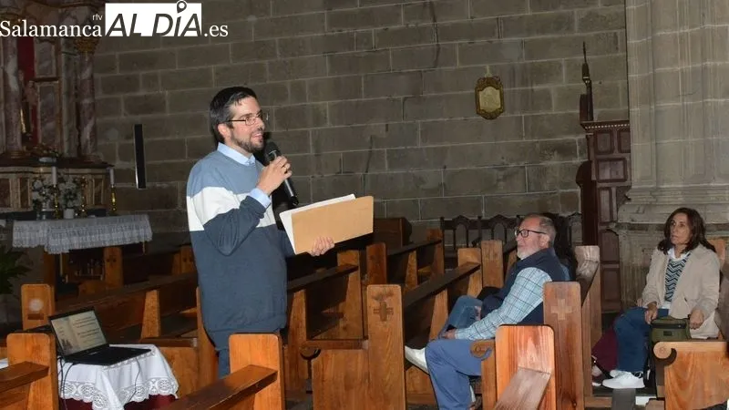 La iglesia de Nuestra Señora de la Asunción fue escenario del homenaje y del concierto