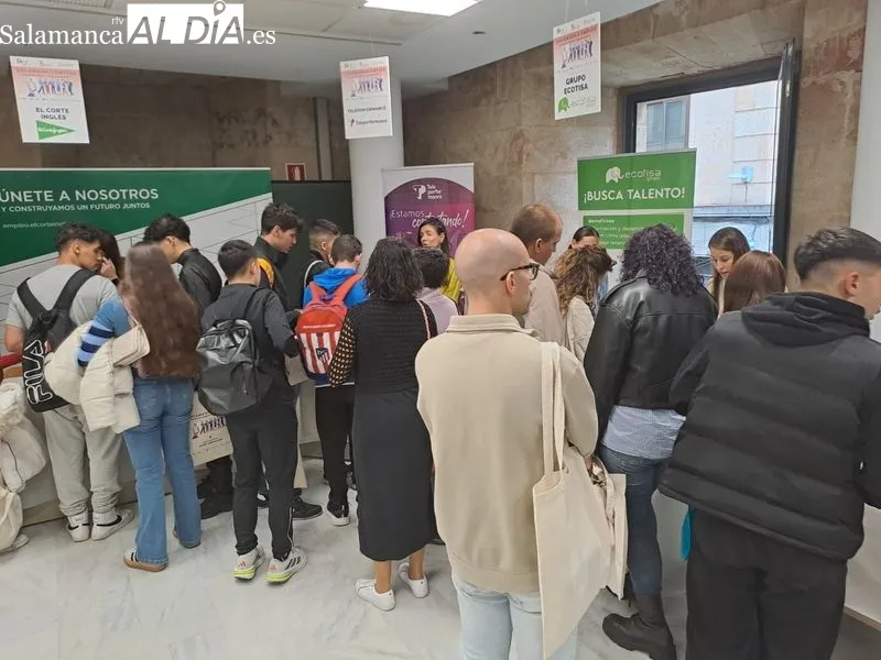 Feria de Empleo en la Cámara de Comercio de Salamanca. Foto de Víctor Jiménez