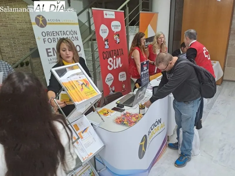 Feria de Empleo en la Cámara de Comercio de Salamanca. Foto de Víctor Jiménez