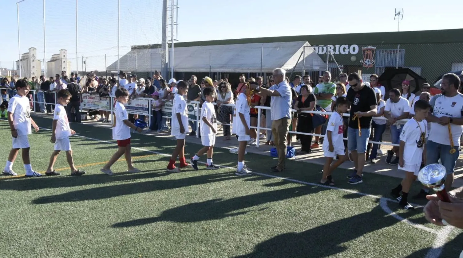 Foto 5 - El EDF Logro&ntilde;o se lleva ante el Ciudad Rodrigo A la categor&iacute;a Alev&iacute;n del VI Torneo To&ntilde;ete
