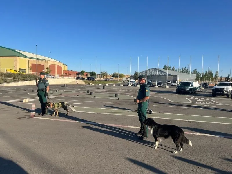 Exhibición Canina de la Guardia Civil en Carbajosa